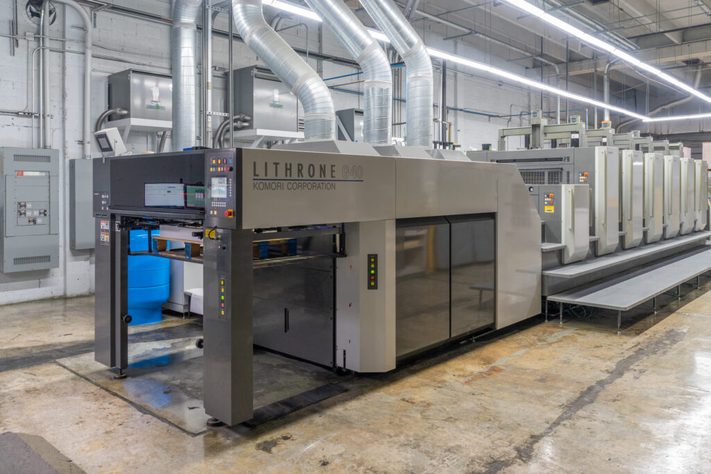 Sheet-fed printing press