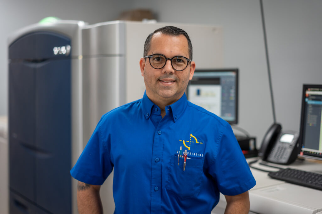 Fabiano Santos, Solo Printing's Digital Department Manager